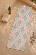 Petal Drift hot yoga towel