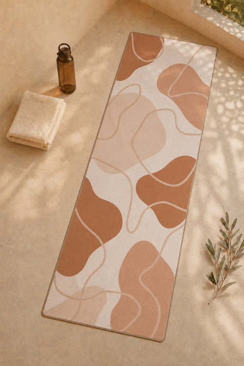 Sunday Market hot yoga towel